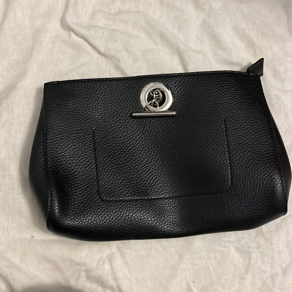 Sondra Roberts Squared - black clutch bag new without tags.